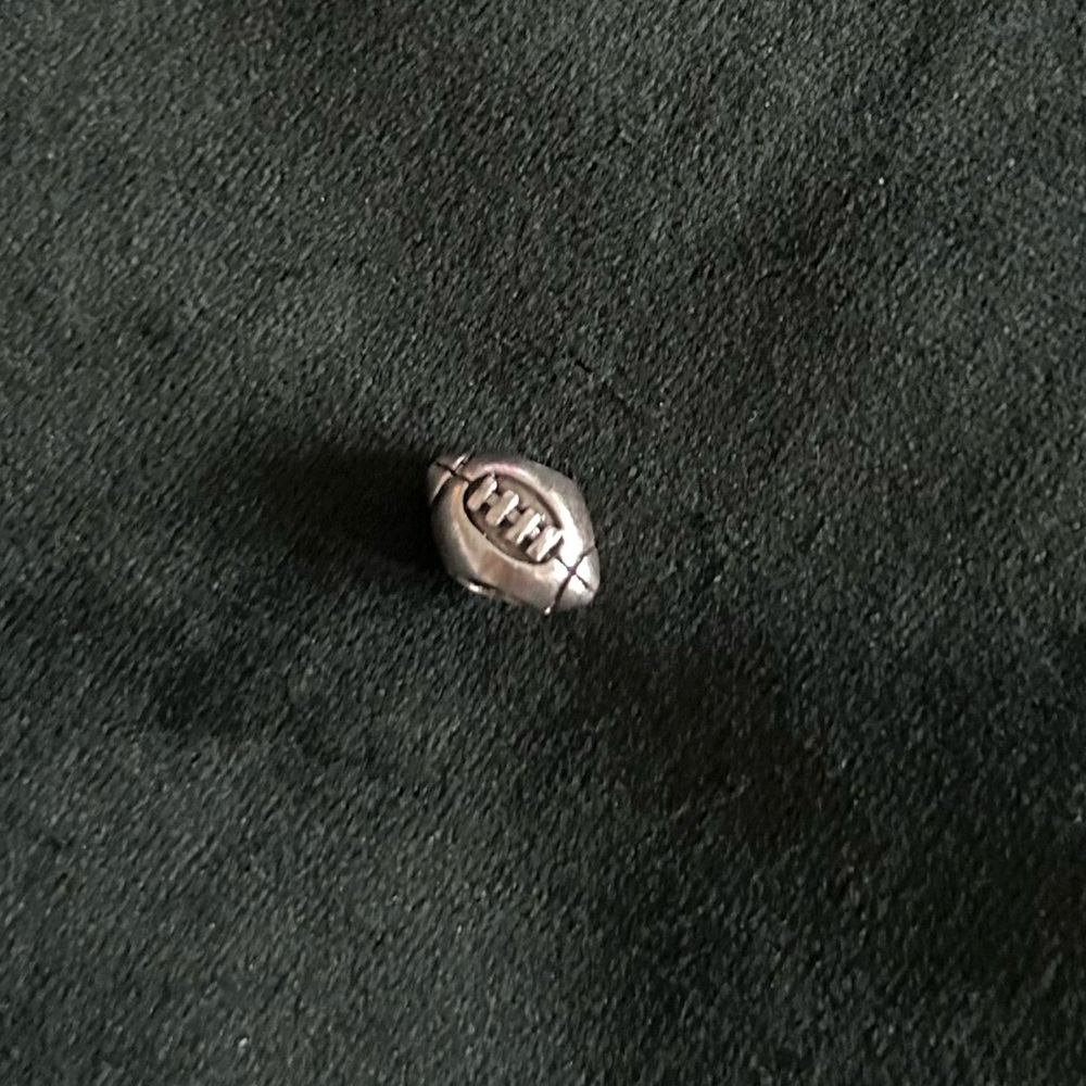 Chamilia Sterling Silver Football Charm